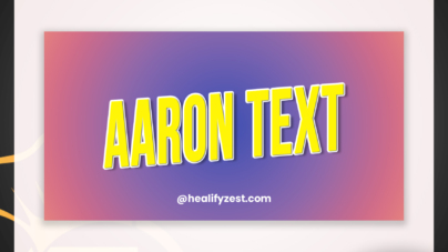 Aaron Text Effect