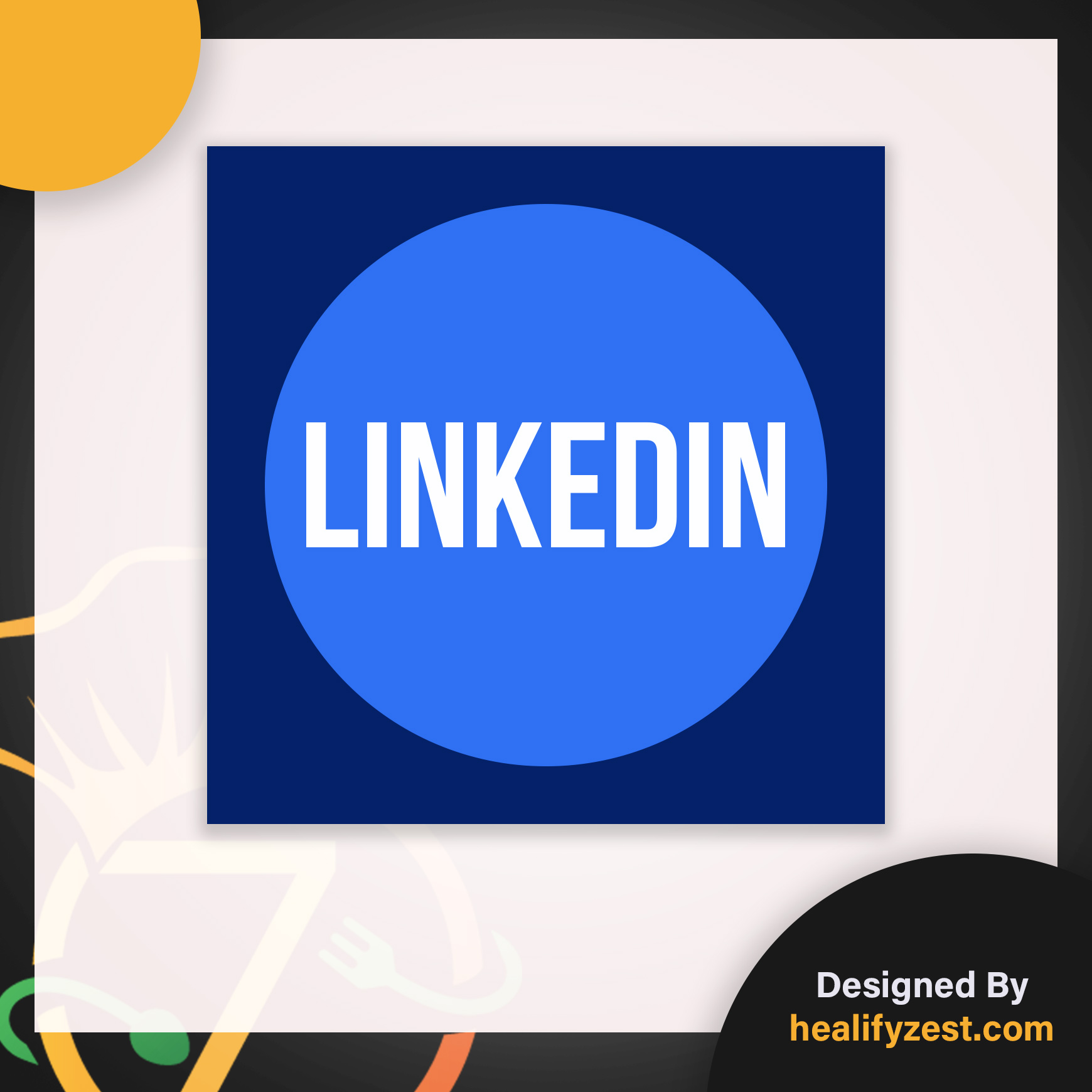 3D LinkedIn Icon