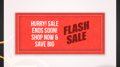 Flash Sale Post