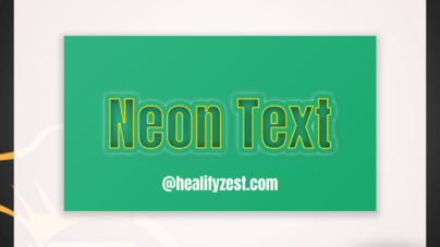 Neon Text Effect PSD